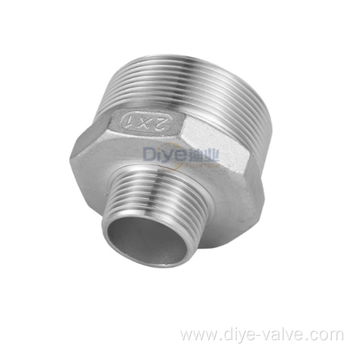 Stainless Steel Reducing Hex Nipple